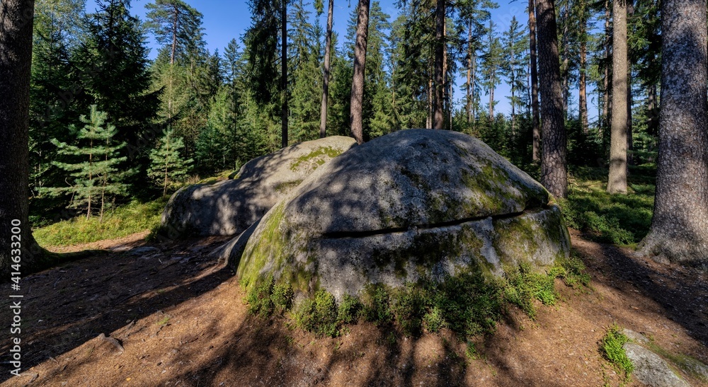 Fototapeta premium Wigglestone area Amaliendorf Lower Austria