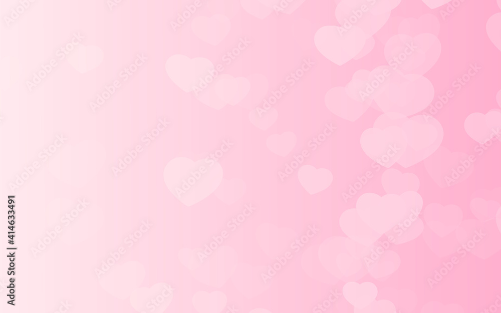 Valentine day pink hearts on pink background. Valentine day pink hearts on pink background.