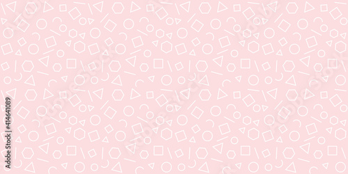 Abstract pink and white seamless repeat pattern background