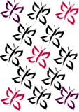 butterfly pattern abstract
