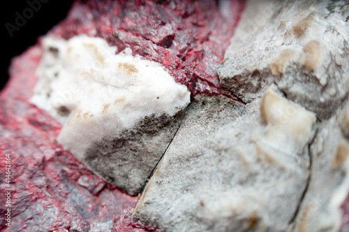 Fotografia cinnabar mineral crystal