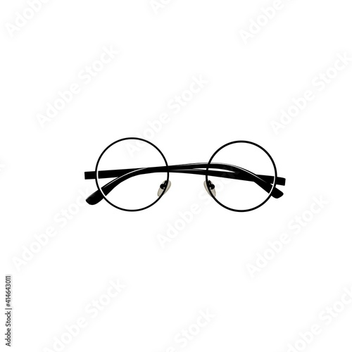Vector illustration of sunglasses on a white background, can be used for symbols, icons, logos