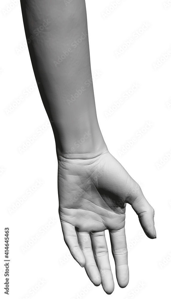 Relaxed Hand At Side