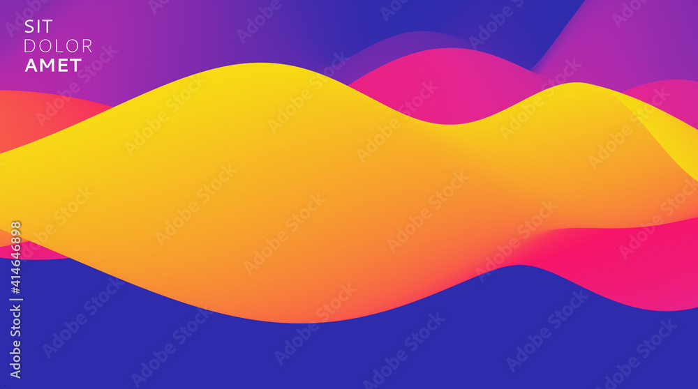 Abstract wavy background with modern gradient colors. Trendy liquid design. Modern pattern. Vector illustration for banners, flyers and presentation. Abstract wavy background with modern gradient colors. Trendy liquid design. Modern pattern. Vector illustration for banners, flyers and presentation.