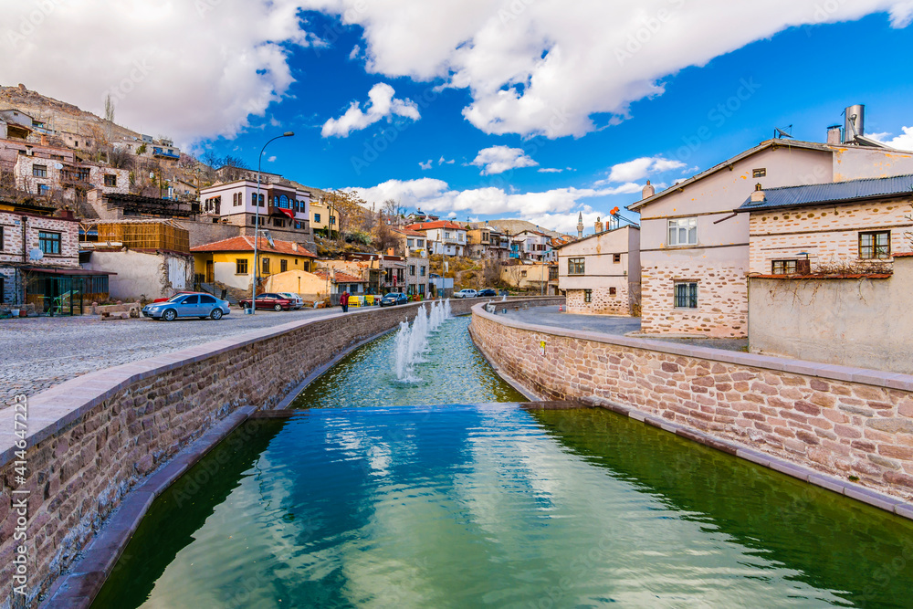 Sille Village view in Konya. Sille is old greek village and it is populer tourist attraction in Konya.