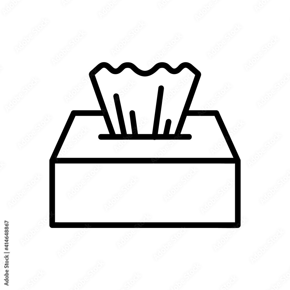 Paper towel flat icon. Pictogram for web. Line stroke. Isolated on white background. Vector eps10 Paper towel flat icon. Pictogram for web. Line stroke. Isolated on white background. Vector eps10