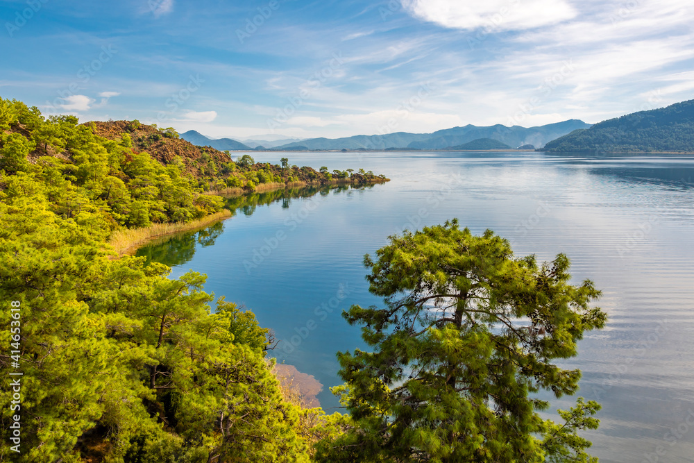 Obraz premium Koycegiz Lake view in Turkey