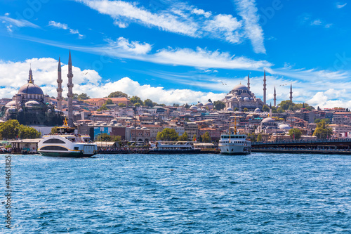 Suleymaniye Mosque and the Rustem Pasha Mosque, Bosphorus, Istanbul