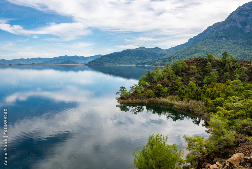 Koycegiz Lake view in Turkey