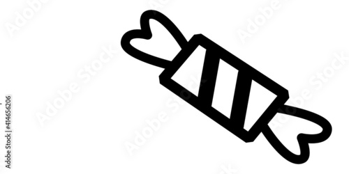 Candy icon,vector illustration. Flat design style. vector candy icon illustration isolated on White background, candy icon Eps10. candy icons graphic design vector symbols.
