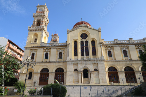 Agios Minas Cathedral of Heraklion, in Greece © M.Etcheverry