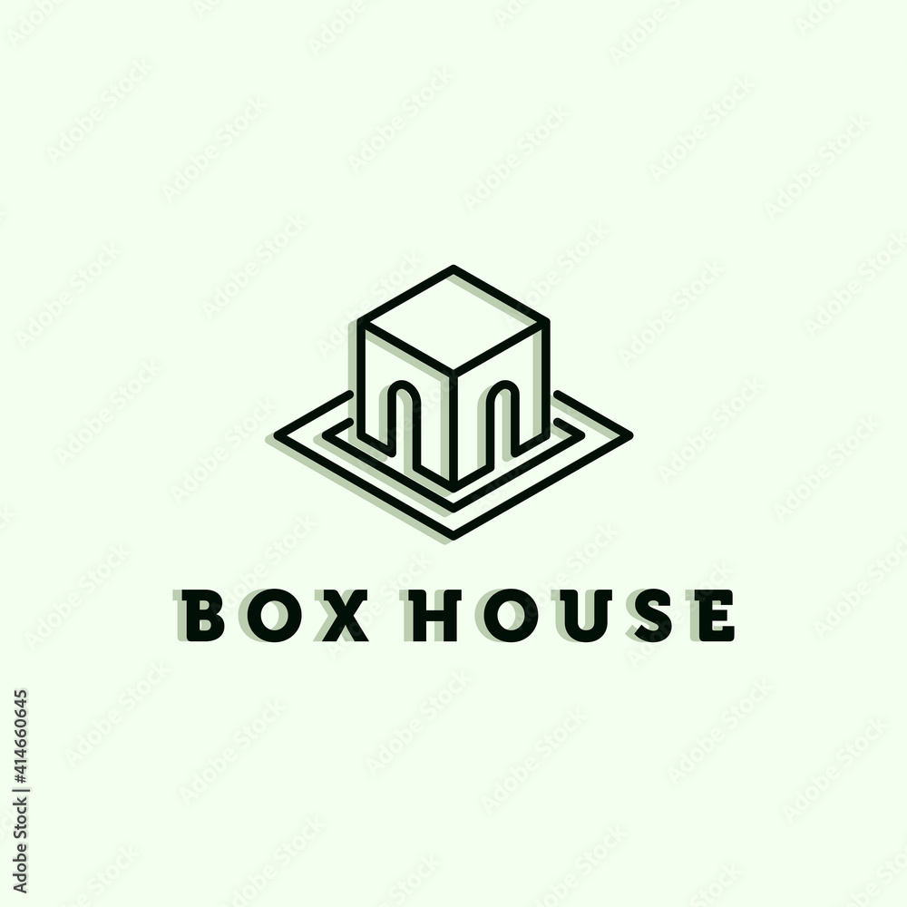 Creative House or Home Logo Vector Illustration Design. Simple Modern Minimalist House Logo Template Design. Creative House or Home Line Art Logo Concept. Real Estate Best Sales Modern Logo Design