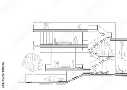 Write a blueprint architecture for building.
