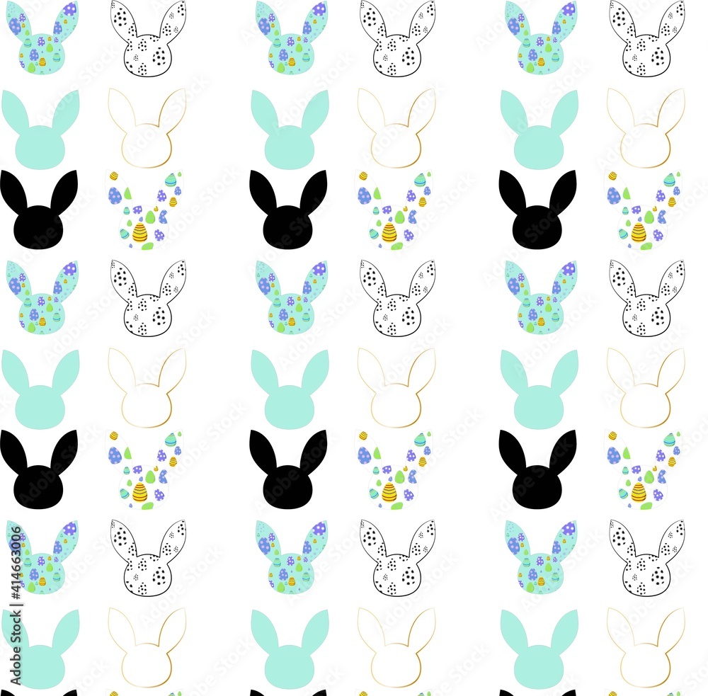 The pattern for the Easter packaging The pattern for the Easter packaging