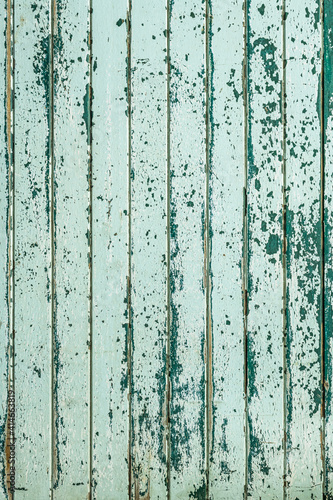 Green painted wooden texture