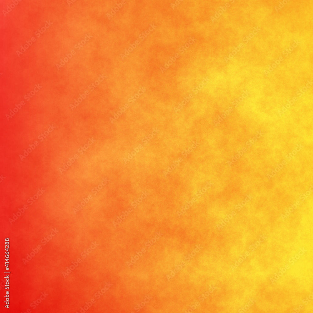 Obraz premium Gradient color blue and orange paper. Sky and cloud background.