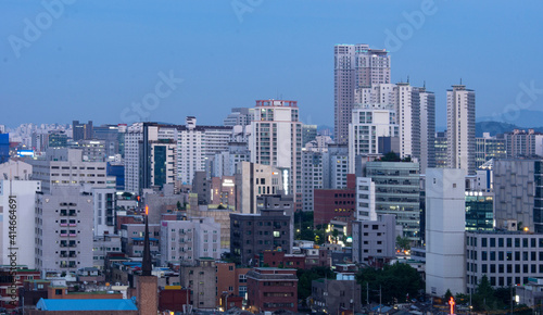 Canvas Print the scenery of Yeongdeungpo-gu, Seoul