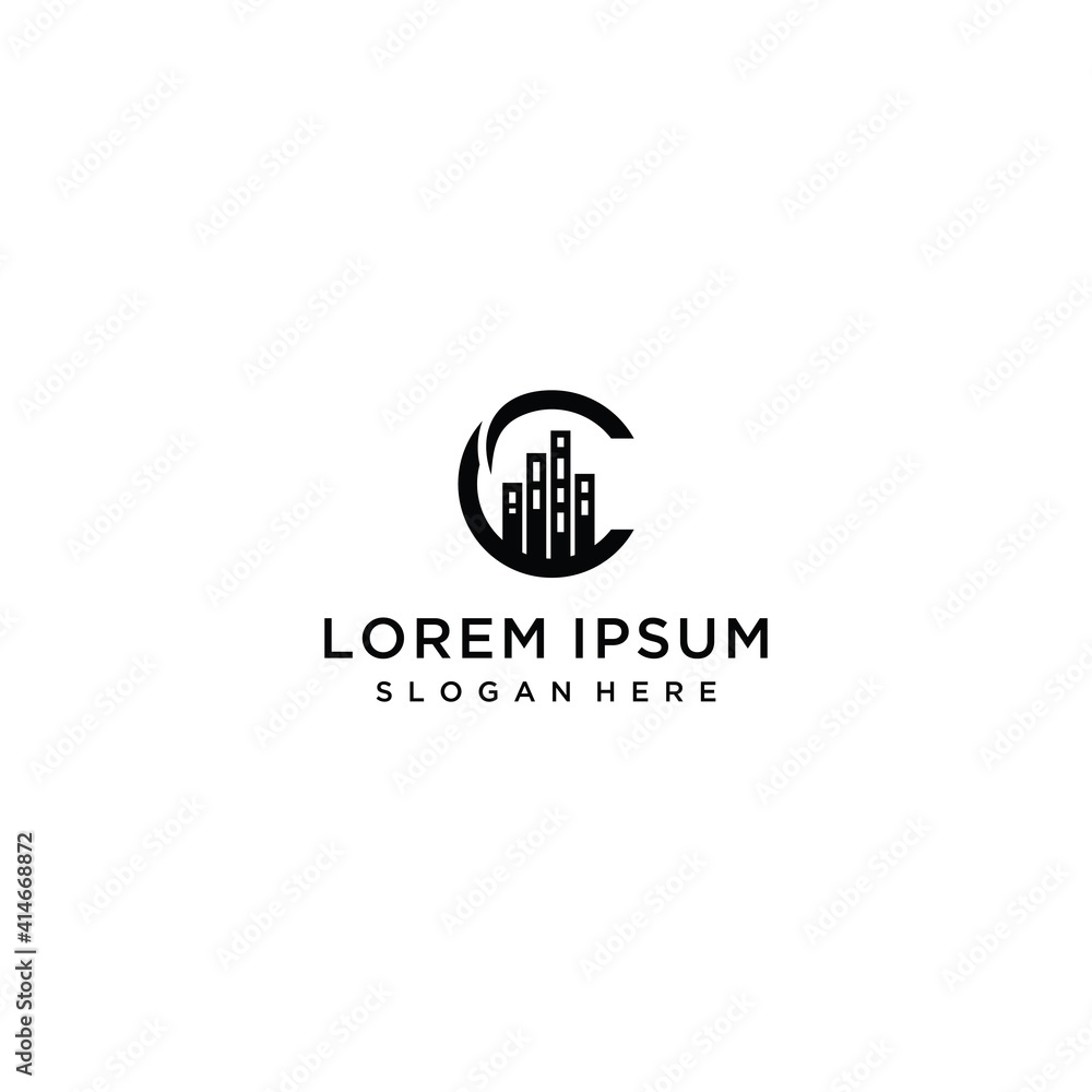 c letter logo vector monogram c letter logo vector monogram