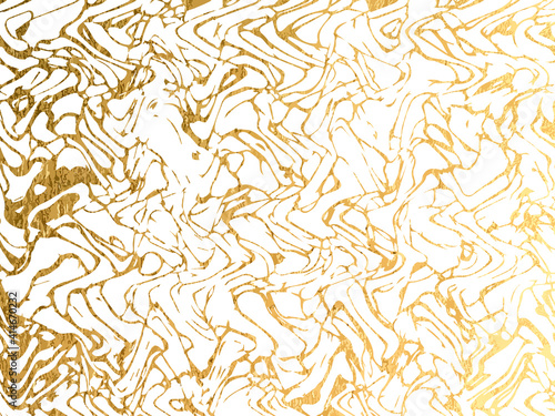 Gold marbling texture design for poster, brochure, invitation, cover book, catalog. Vector