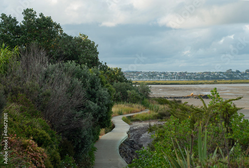 coastal walk ways in Te Atatu Peninsula, Auckland, New Zealand