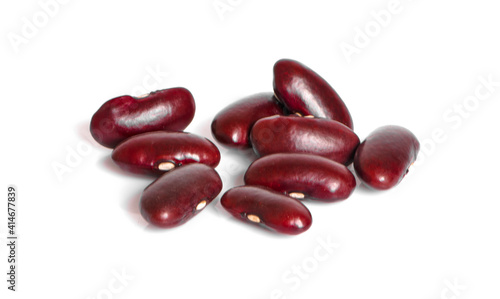 Red bean an isolated on white background