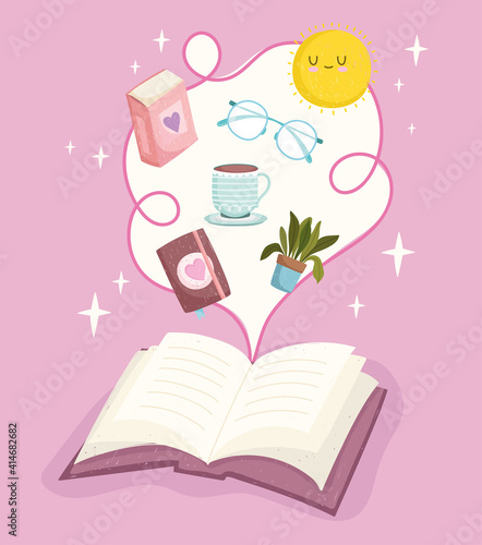 open book imagination literature creative