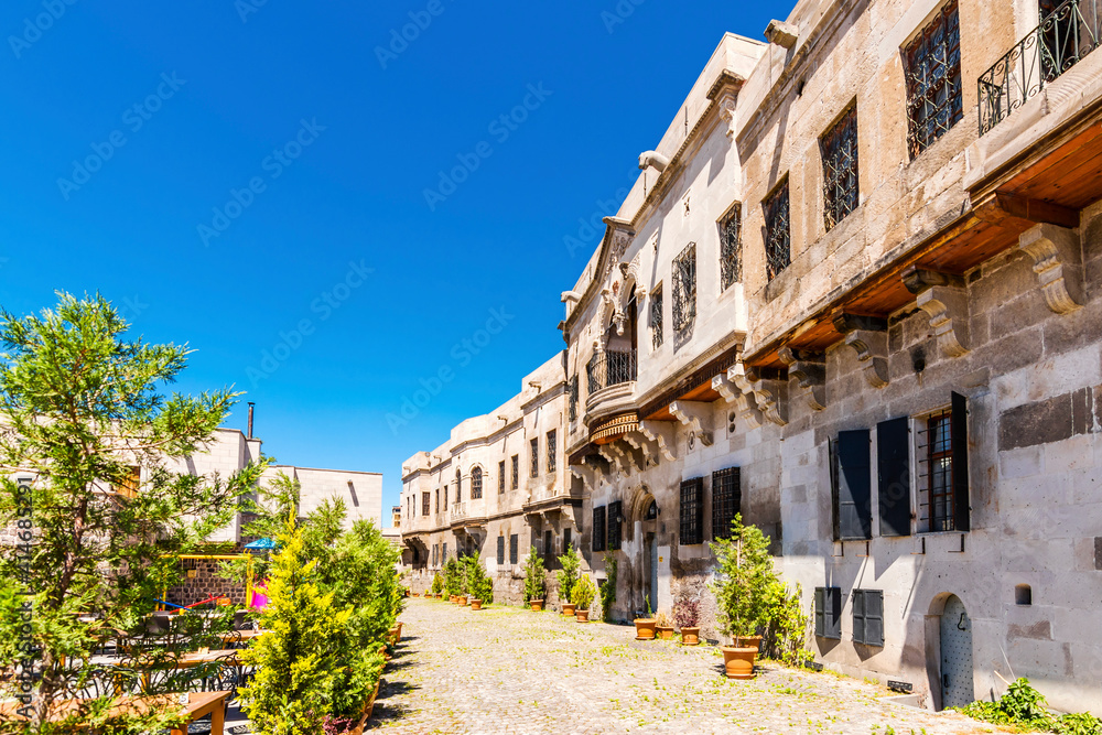 Obraz premium Historical Kayseri Houses in Kayseri City