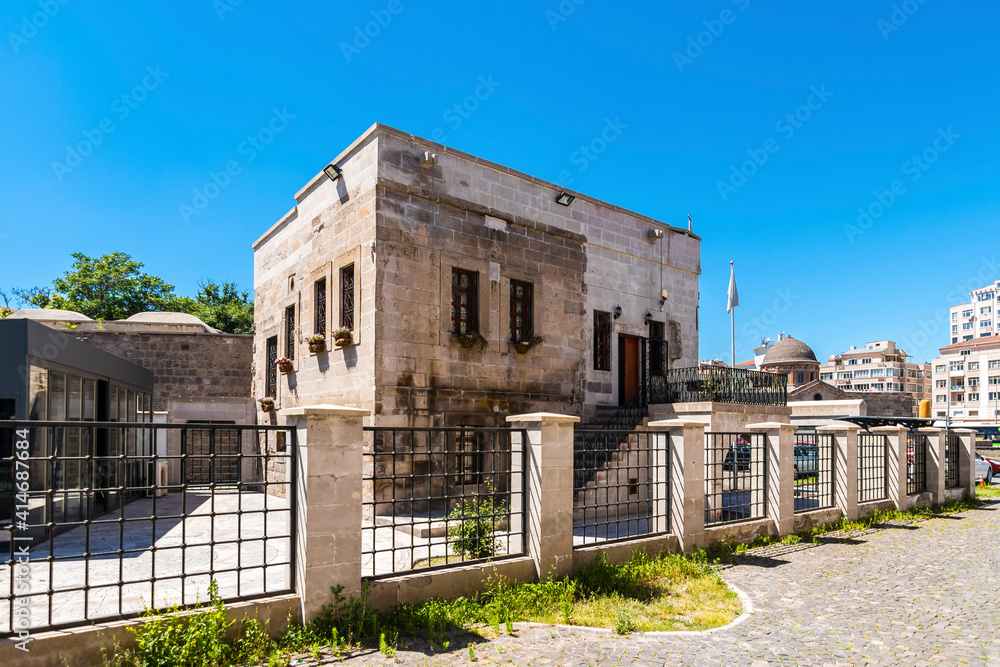 Old historical house view in Kayseri City of Turkey. Old historical house view in Kayseri City of Turkey.