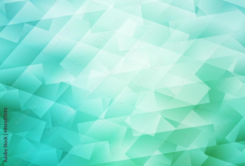 Light Green vector texture in rectangular style. Light Green vector texture in rectangular style.
