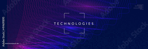 Abstract digital background. Artificial