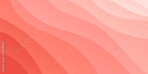 Abstract pink and background poster with dynamic waves. Vector illustration.