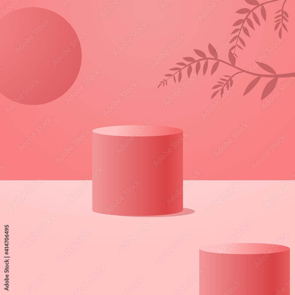 The 3d background product displays a scene with a podium platform. 3d podium vector rendering background. podium for displaying cosmetic products. 3d studio pedestal stage display, pastel pink, The 3d background product displays a scene with a podium platform. 3d podium vector rendering background. podium for displaying cosmetic products. 3d studio pedestal stage display, pastel pink,