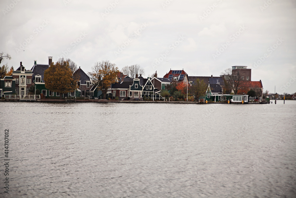 A traditional village of Netherlands, Zaanse Schans
