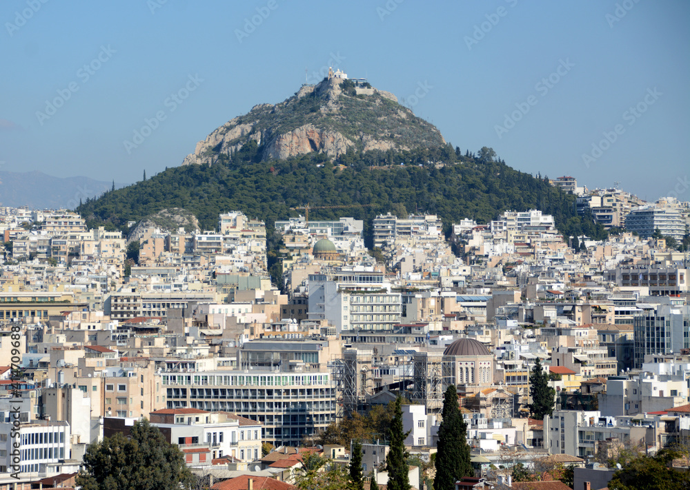 Athens is the Greek city, the cradle of civilization and philosophy.