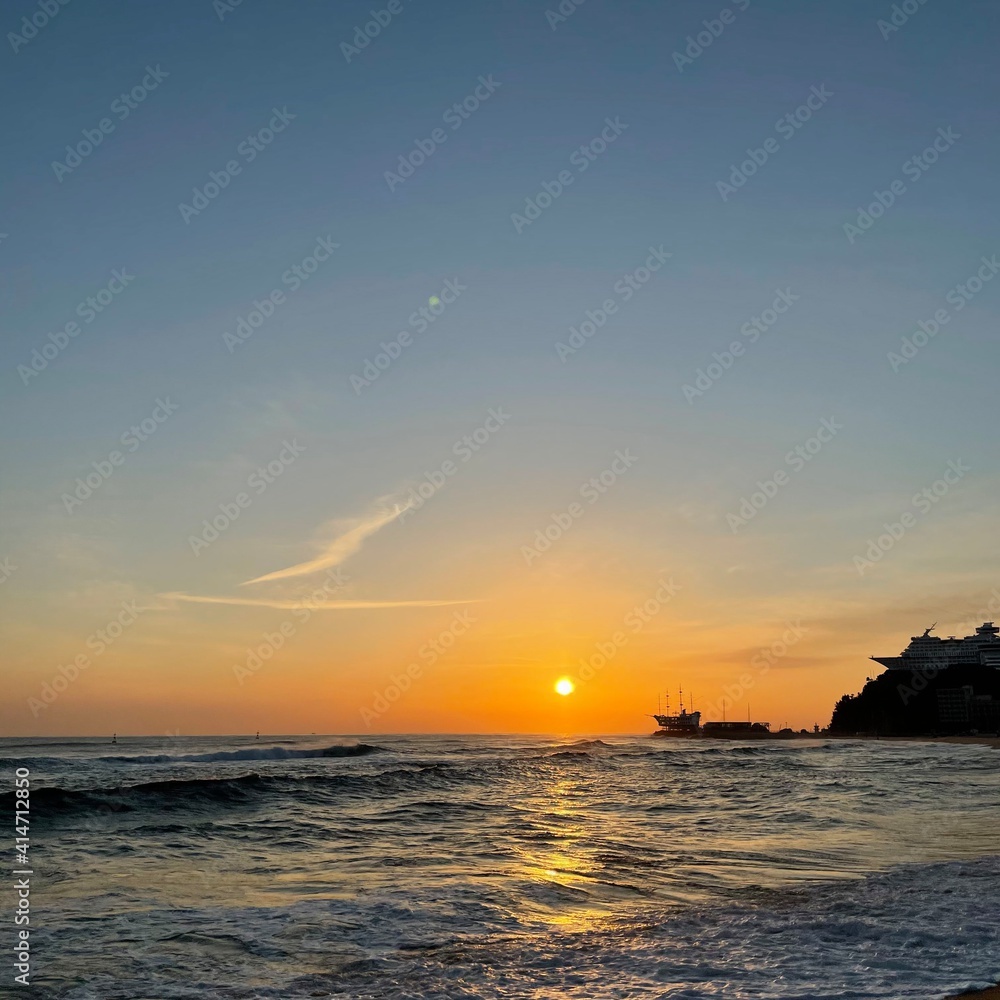 Obraz premium 동해바다 해돋이