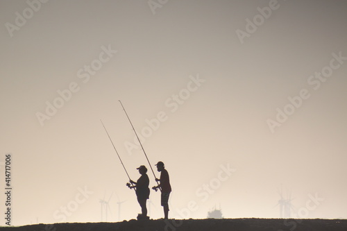 couple fishing
