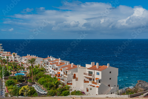 View of Puerto de Santiago. Tenerife  Canary Islands  Spain