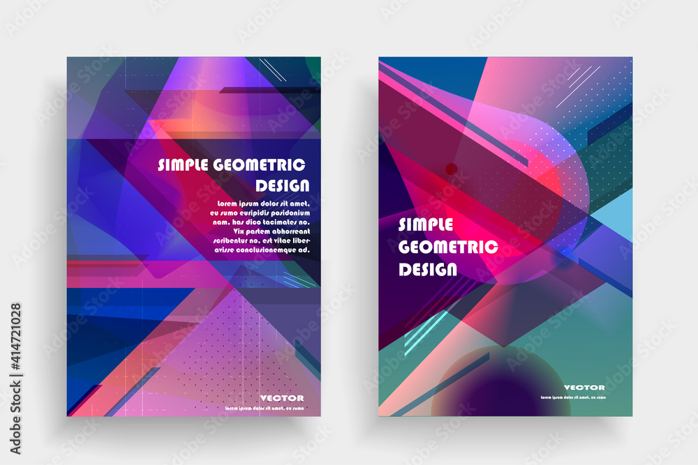 Artistic covers design. Creative colors backgrounds. Trendy futuristic design Artistic covers design. Creative colors backgrounds. Trendy futuristic design
