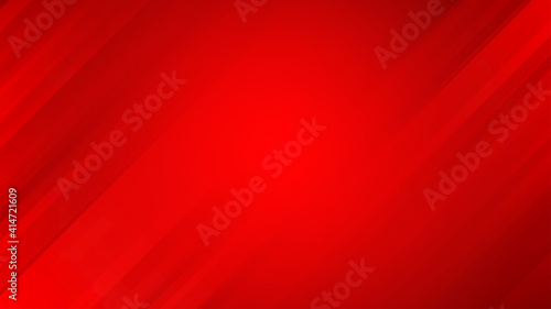 Fényképezés Abstract red vector background with stripes
