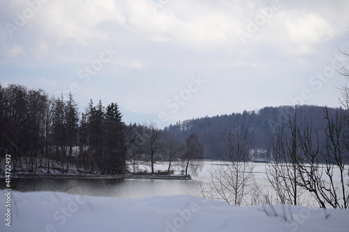 Winterspaziergang um den Seehamer See