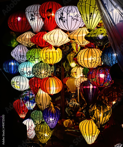 Lanters in Hoi An Night market, Vietnam