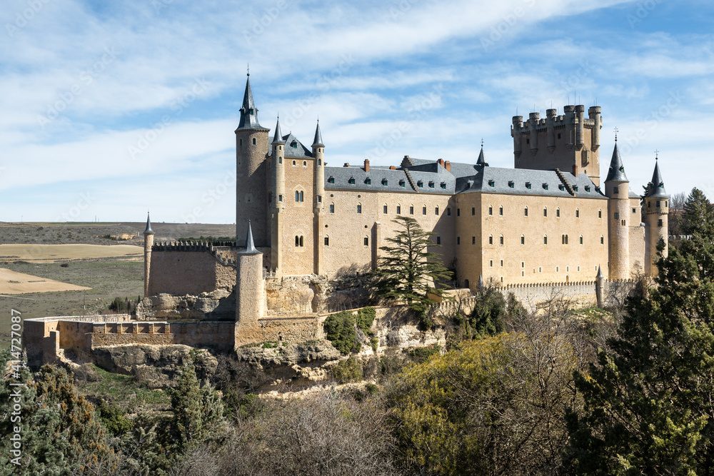 The Alcazar of Segovia, Spain