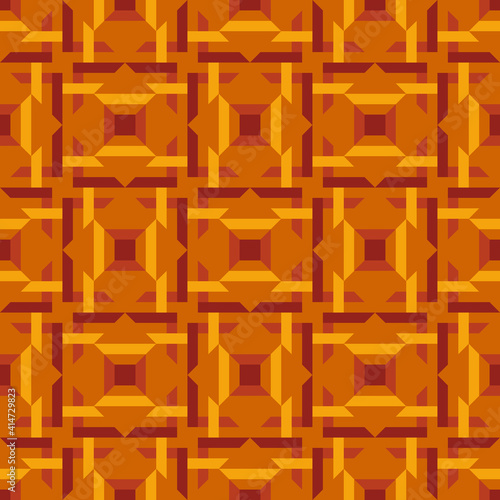 Simple abstract seamless pattern - decorative accent for any surfaces.