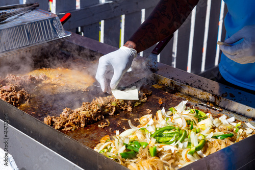 person working on a farm