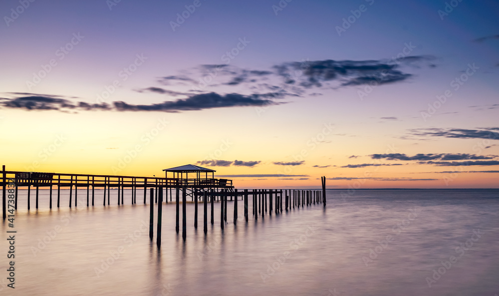 A Sunset View at Fairhope, Alabama