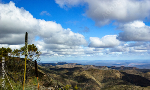 Clouds over the Flinders Ranges