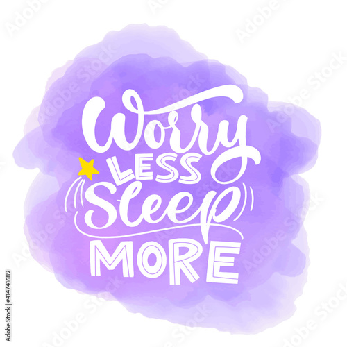 Funny sleep and good night quotes. Vector design elements for t-shirts, pillow, posters, cards, stickers and pajama
