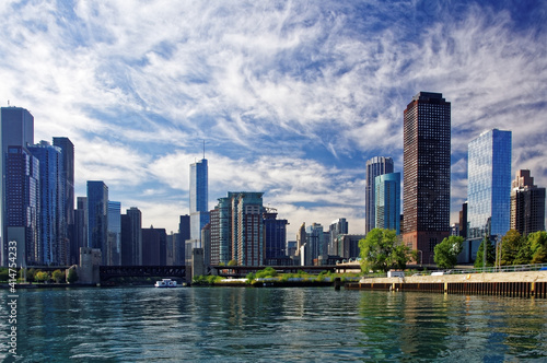 View of Chicago from Lake Michigan