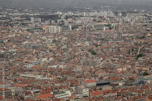 Marseille is a city of a thousand colors, seen from the rooftops