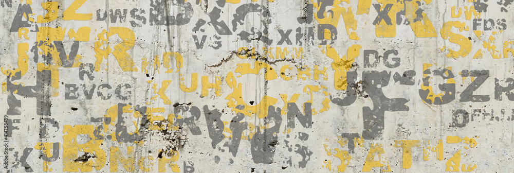 Obraz premium abstract background with alphabet